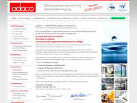 adaco.de Webseite Vorschau