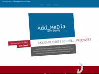 addmedia-werbung.de Webseite Vorschau