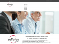 adiatus.com Webseite Vorschau
