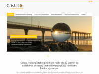 cristal-projectcoaching.de Webseite Vorschau