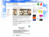 aeroatoll-apotheke.de Webseite Vorschau