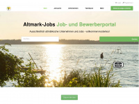 altmark-jobs.de Webseite Vorschau