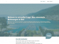 saegefeld.ch Webseite Vorschau