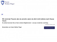 weisser-fluegel.net Webseite Vorschau