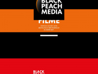 blackpeachmedia.de Webseite Vorschau