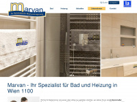marvan-installateur.at Webseite Vorschau