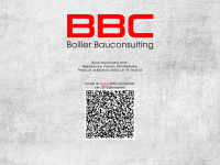 bollier-bauconsulting.ch Webseite Vorschau