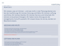 rokitzkyag.ch Webseite Vorschau