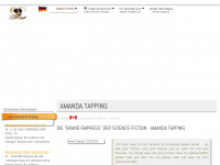 amanda-tapping.de Webseite Vorschau