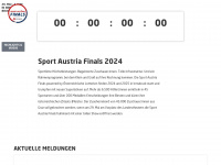 sportaustriafinals.at Webseite Vorschau