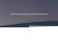 erneuerbare-energie-prognosen.de Webseite Vorschau