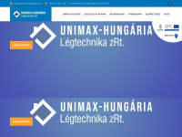 unimaxhungaria.hu Webseite Vorschau