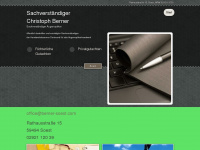 berner-sachverstaendiger.de Webseite Vorschau