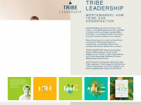 tribe-leadership.com Webseite Vorschau