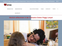 ordination-dr-peggy-lampel.at Webseite Vorschau