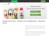 sprachschule-aktiv-graz.at Webseite Vorschau