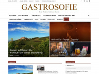 gastrosofie.com Webseite Vorschau