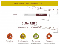 slowtrips.eu Webseite Vorschau