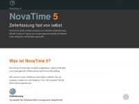 novatime5.de Webseite Vorschau