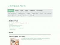 ursheinzaerni.com Webseite Vorschau