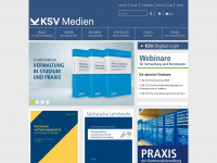 ksv-medien.de Webseite Vorschau