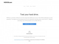hddscan.com Webseite Vorschau