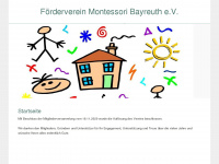 montessoribayreuth.wordpress.com Webseite Vorschau