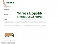 yarres-lojistik.com Webseite Vorschau