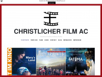 christlicherfilmac.wordpress.com Webseite Vorschau