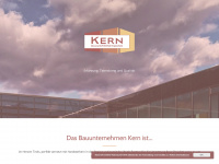 bau-kern.at Webseite Vorschau