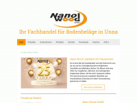 nano-wood.com Webseite Vorschau