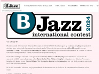 b-jazz.be Webseite Vorschau