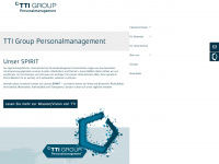 tti-group.at Webseite Vorschau