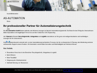 as-automation.at Webseite Vorschau