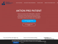 aktion-pro-patient.de Webseite Vorschau