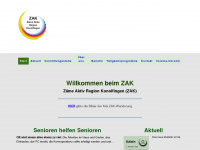 zaeme-aktiv.org Webseite Vorschau