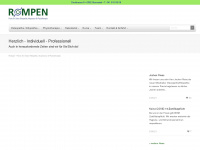rompen.ch Webseite Vorschau