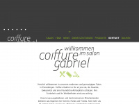 coiffure-gabriel.ch Webseite Vorschau