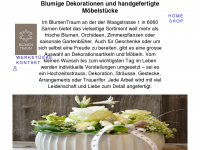 blumentraumag.ch Webseite Vorschau