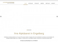 alpkaeserei-untertruebsee.ch Webseite Vorschau