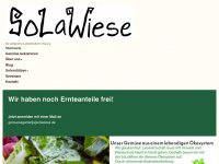 solawiese.org Webseite Vorschau