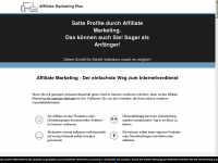 affiliatemarketingplan.de Webseite Vorschau