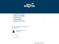 b2b-leadbooster.com Webseite Vorschau