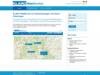 klaro-webmonitor.de Webseite Vorschau