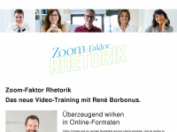 zoom-faktor-rhetorik.de Webseite Vorschau