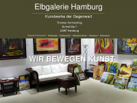 elbgalerie-hamburg.de Webseite Vorschau