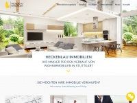 heckenlau-immobilien.de Webseite Vorschau