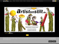 artistonstilt.de Webseite Vorschau
