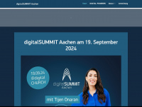 digitalsummit.ac Webseite Vorschau