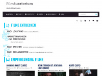 filmkuratorium.de Webseite Vorschau